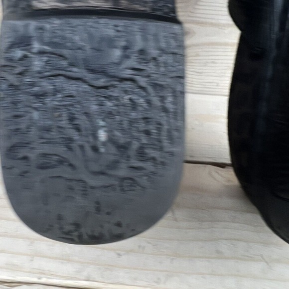 Born Shoes Womens 10 Crown Brown leopard Animal Print Leather Clogs Wedge B64809 - Picture 10 of 15